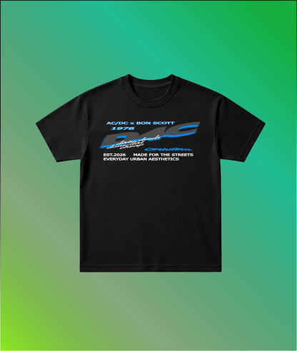 AC/DC inspired ( Unisex Oversized Standard T-Shirt )