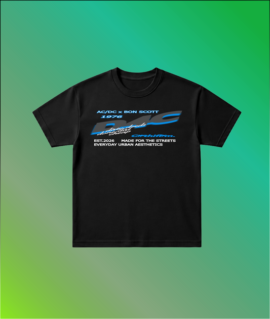 AC/DC inspired ( Unisex Oversized Standard T-Shirt )