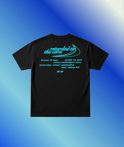 Retarded to the core ( Unisex Oversized Standard T-Shirt )