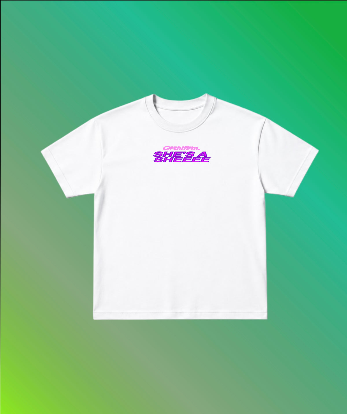 She's a sheeee ( Unisex Oversized Standard T-Shirt )