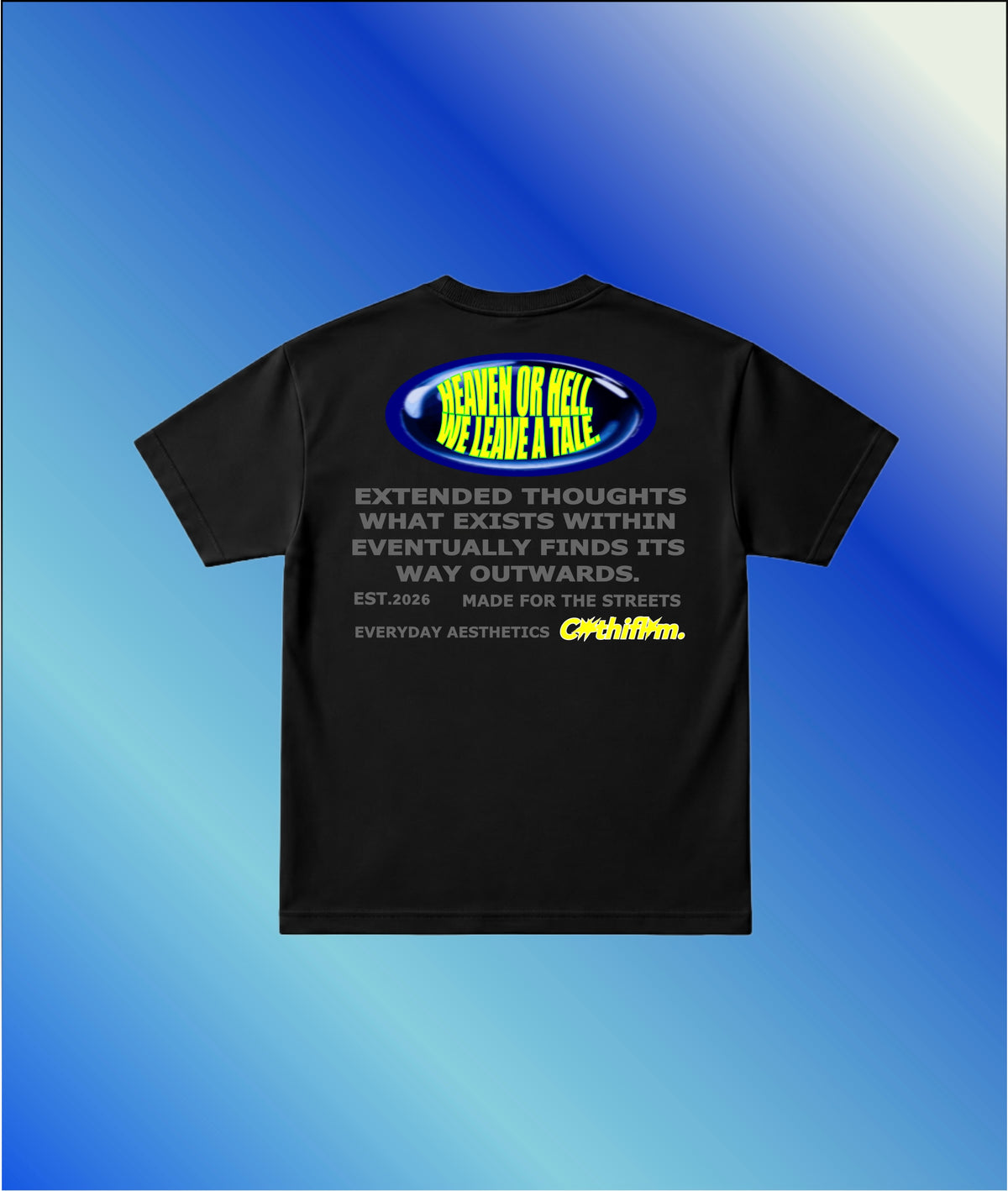 Heaven or hell ( Unisex Oversized Standard T-Shirt )